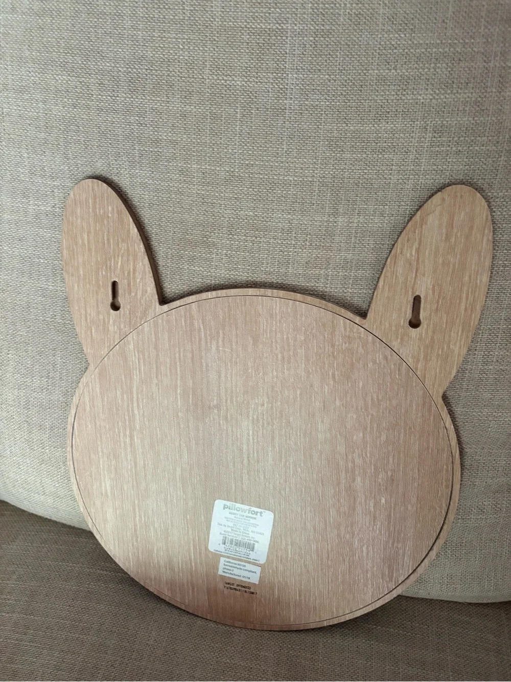 Target Pillowfort Bunny Mirror